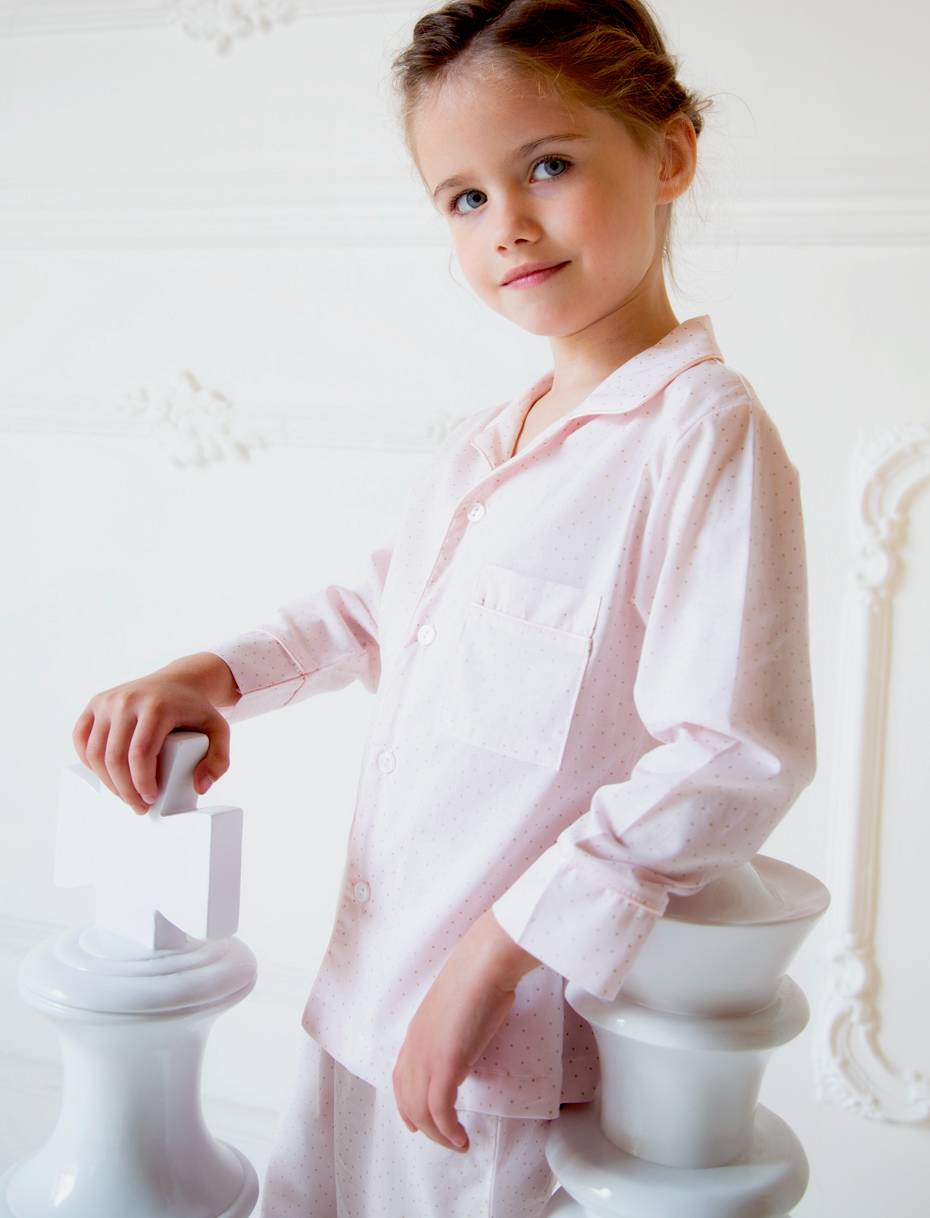 Story Loris pink cotton pyjamas 